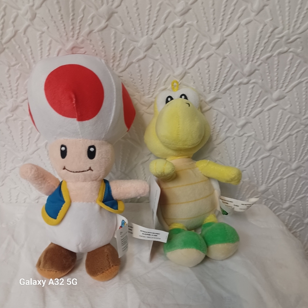 Nintendo Red and White Stuffed Animal Collection